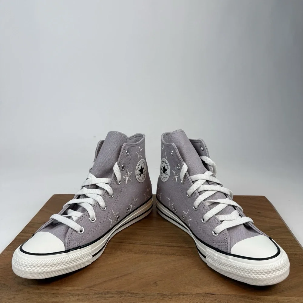 New Big Kids Converse Chuck Taylor All Star High‎ 'Starry' Sneaker Sz 6 Y